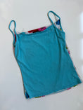Load image into Gallery viewer, French 00's Mesh fruit floral cami • Size S
