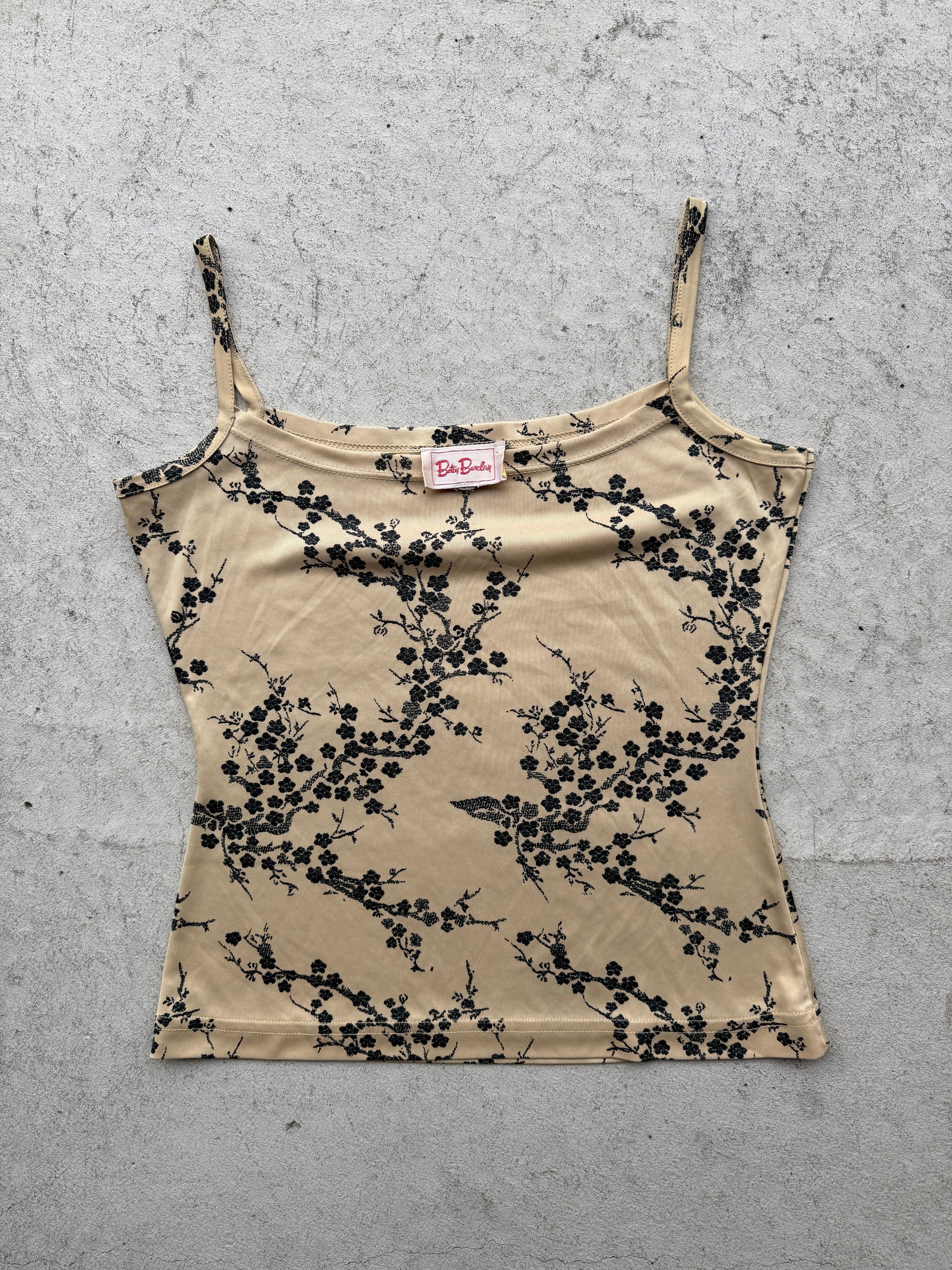 00’s oriental print cami • Size S