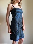 Load image into Gallery viewer, 00's Diesel metallic rave panel dress • Size S
