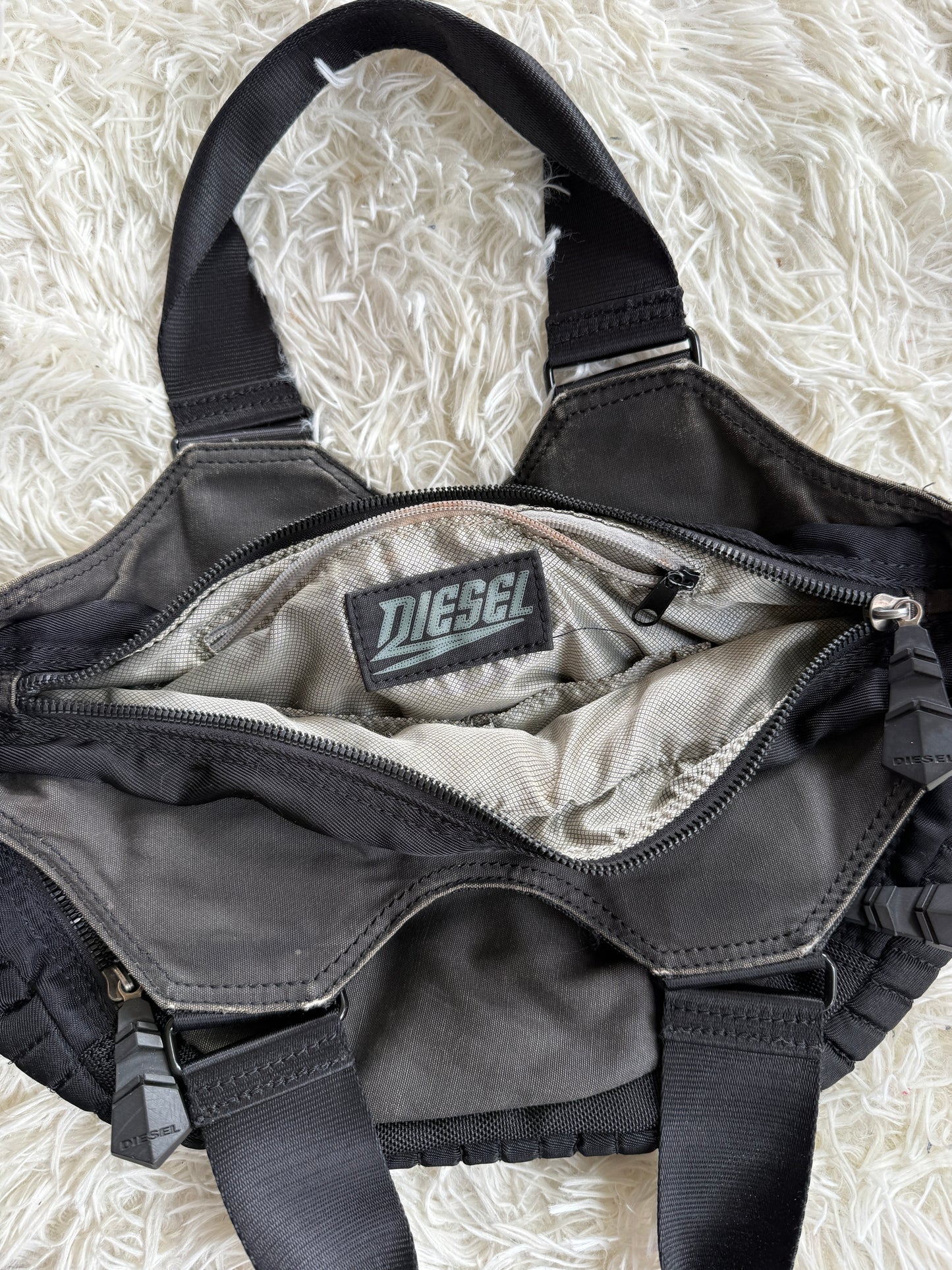 *Rare* 00's Diesel canvas bag