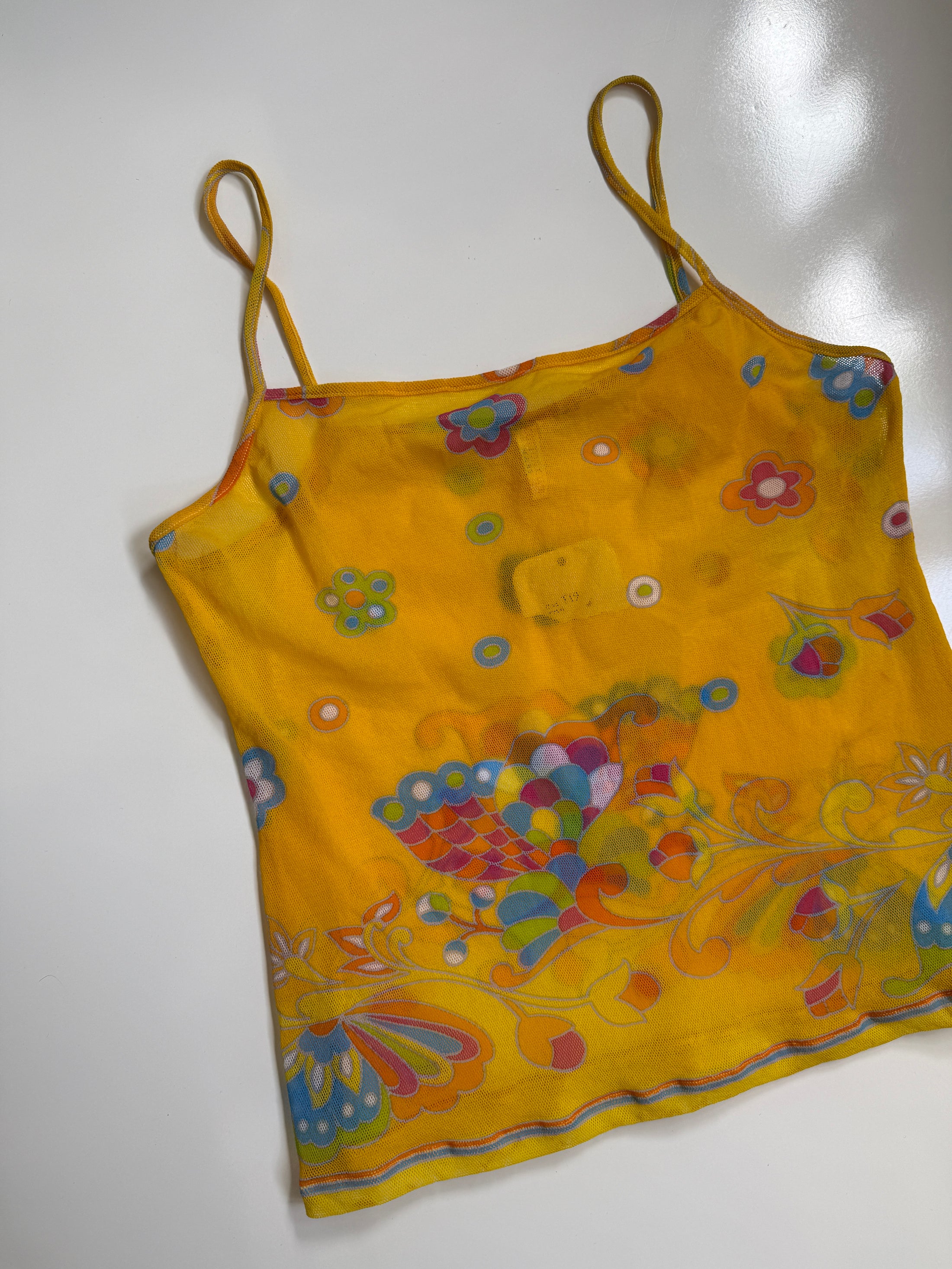 Deadstock 00's mesh pattern cami • Size S/M
