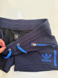 Load image into Gallery viewer, 00's Adidas cotton micro shorts w zippers • Size S

