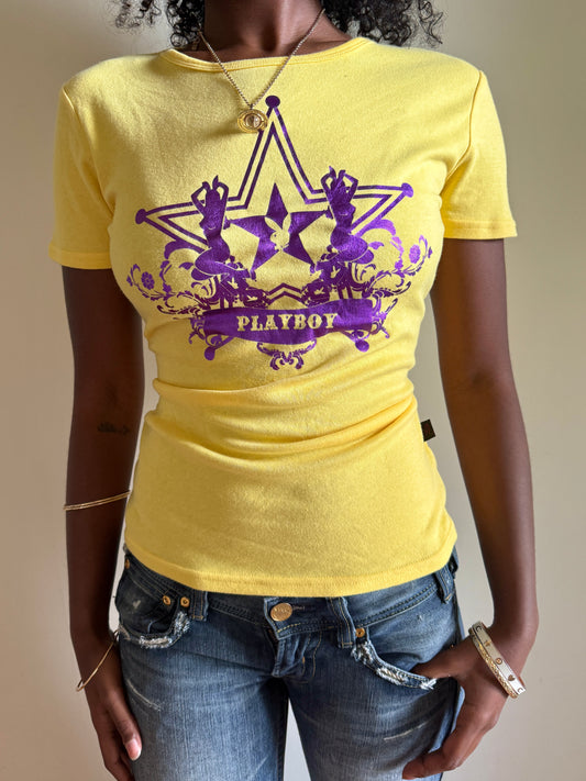 Deadstock 00's Playboy baby tee • Size M