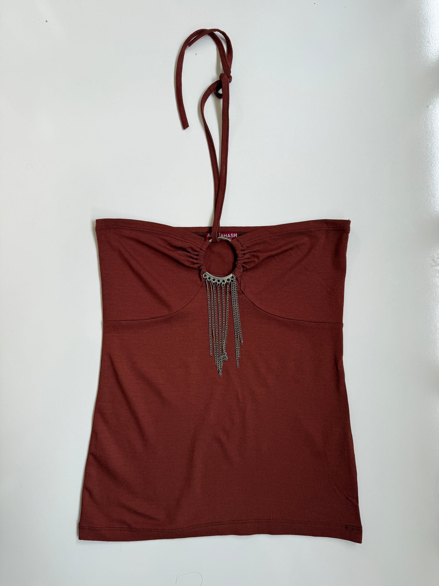 00's Chain detail halter • Size S
