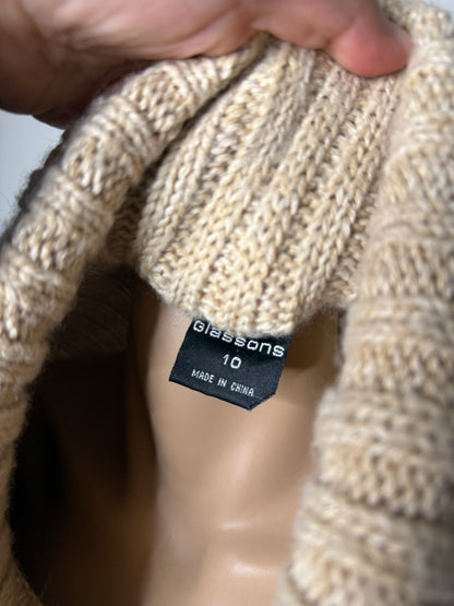 00's Wool blend knit • Size 10