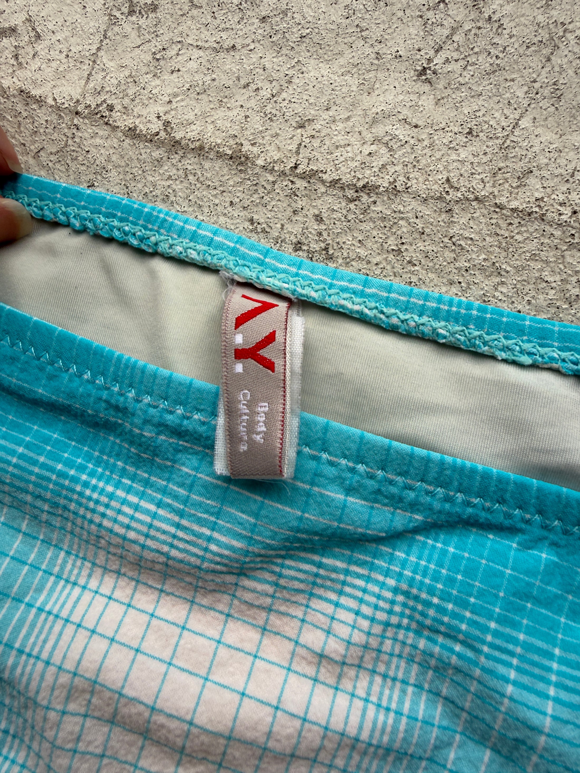 00’s AY multi-c bikini w flower embroidery • Size S