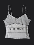 Load image into Gallery viewer, 00's 'Q. Girls' polka dot lace trim cami • Size S
