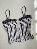 Load image into Gallery viewer, French 00's Lycra hook eye cami  • Size L
