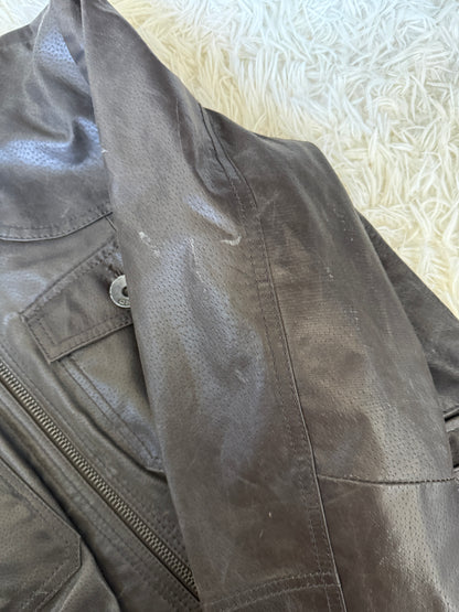 00's Only genuine leather jacket • Size 12