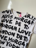 Load image into Gallery viewer, 00's Morgan print baby tee • Size S
