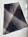 Load image into Gallery viewer, 00's Mango plaid semi sheer midi skirt • Size L/XL
