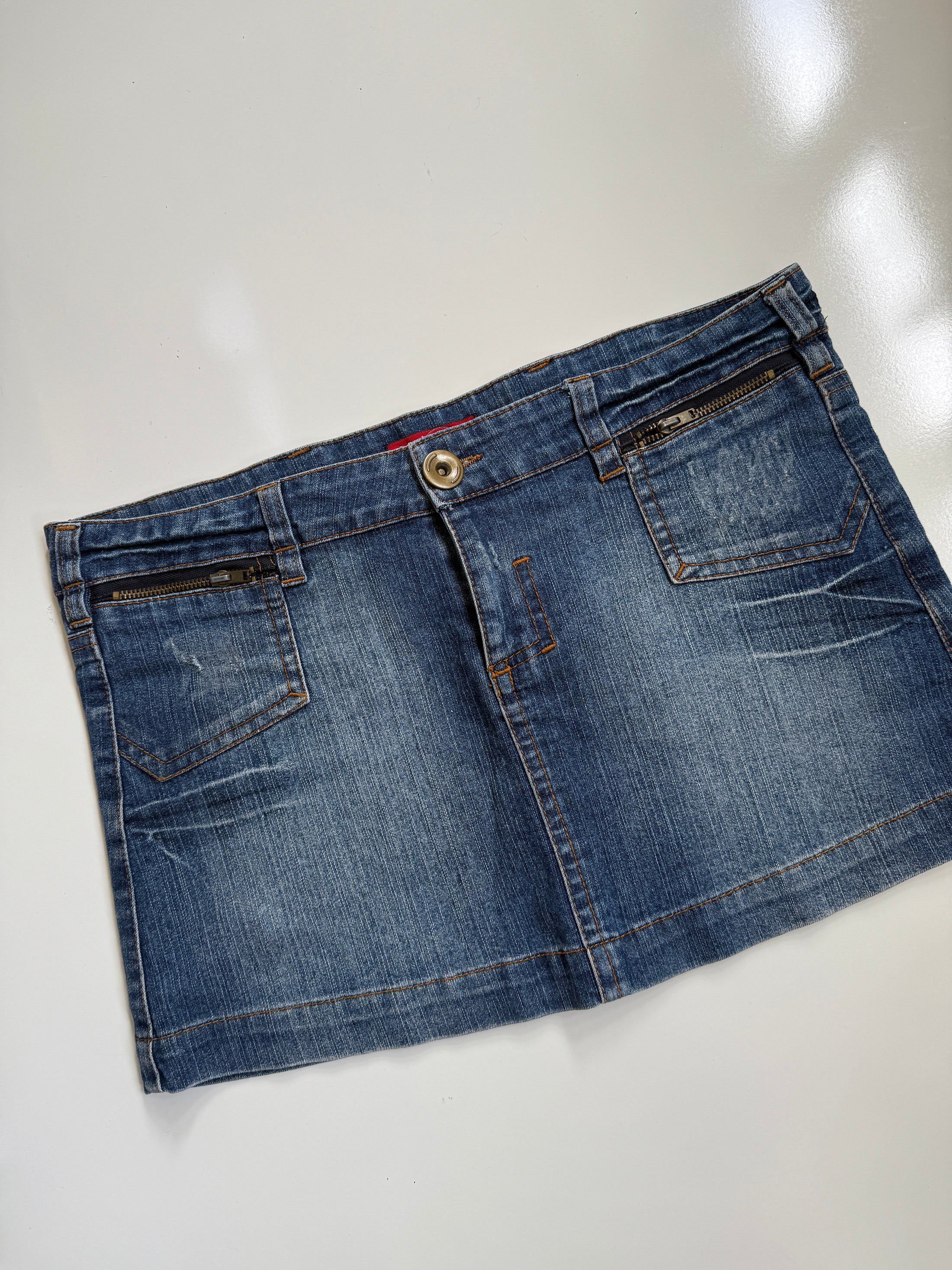 00's Lolita denim mini • Size 8