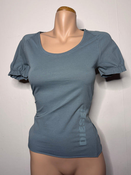 00’s Diesel puff sleeve baby tee • Size M
