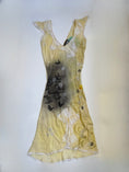 Load image into Gallery viewer, 00's Replay silk embellished midi w lace detail• Size S

