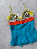 Load image into Gallery viewer, Deadstock 00's BCBG silk cami w sequins • Size S
