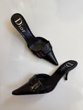 Load image into Gallery viewer, *Rare* 00's Dior by Galliano Colombus buckle mules • Size EU 39.5
