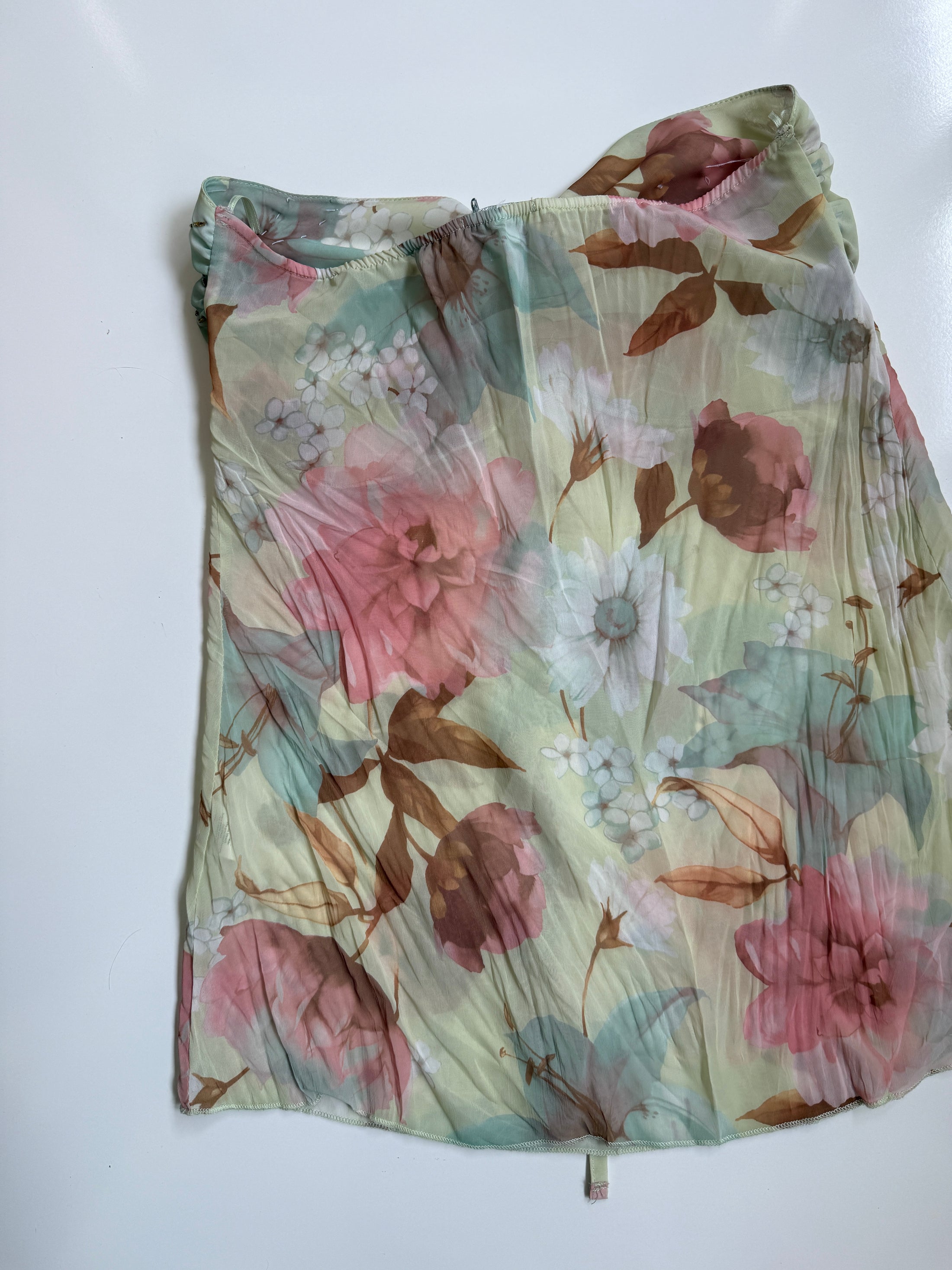 00's Sheer beaded fairy halter • Size M