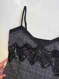 Load image into Gallery viewer, 00's Plaid sequin cami • Size M
