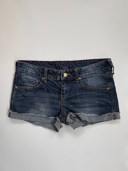 00's MNG denim micro shorts • Size 6