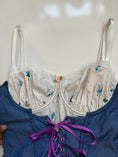 Load image into Gallery viewer, Ribbon lace up corset top • Size 10
