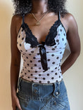 Load image into Gallery viewer, 00's Polka dot mesh cami • Size XS
