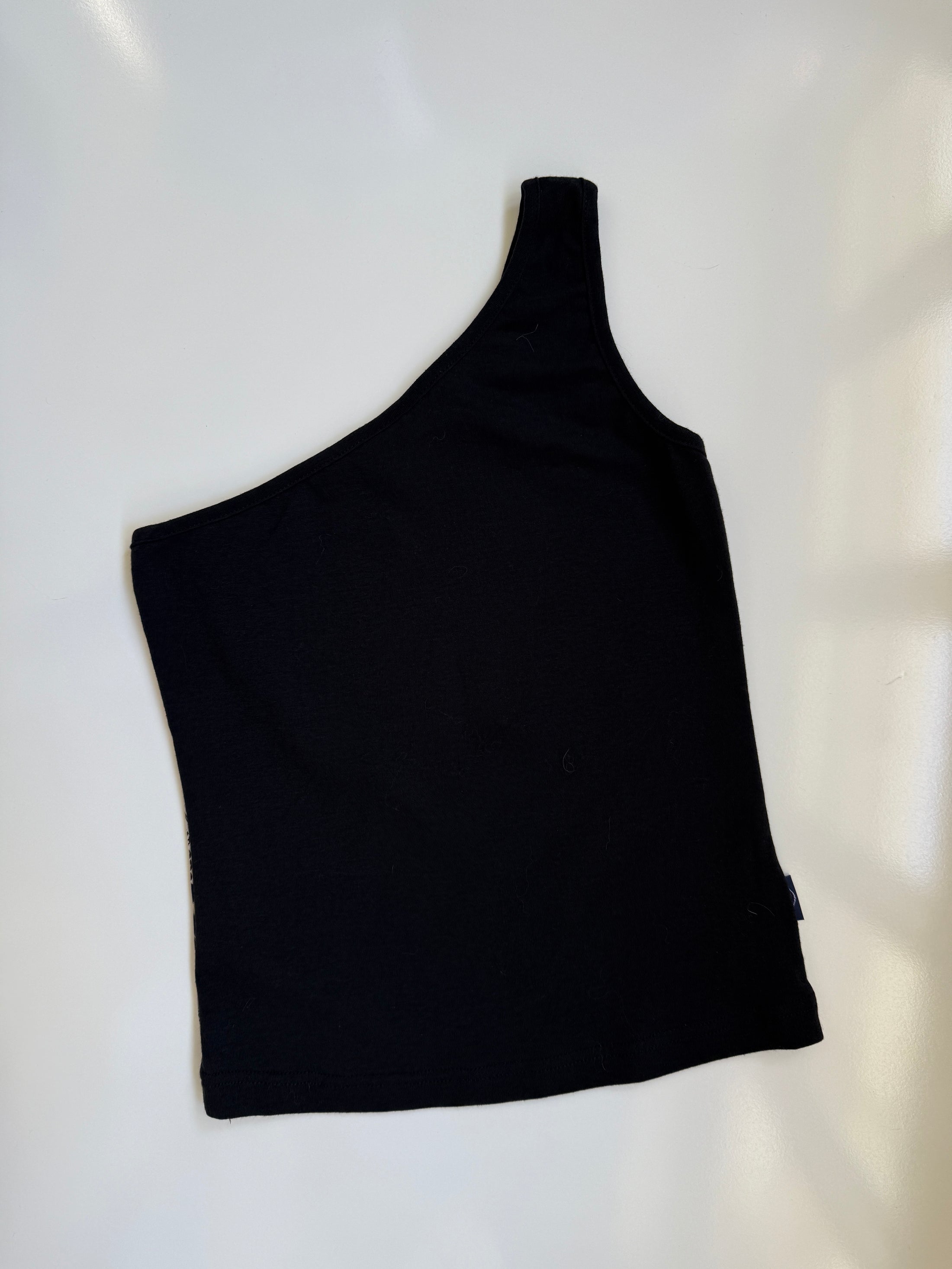 Aus 00's comic print one shoulder • Size S