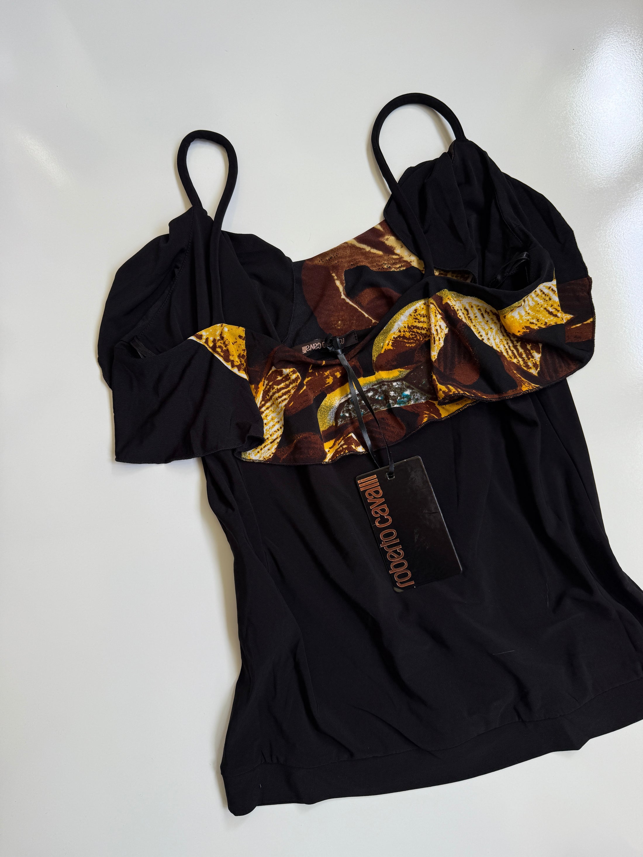Deadstock 00's Cavalli cami • Size L
