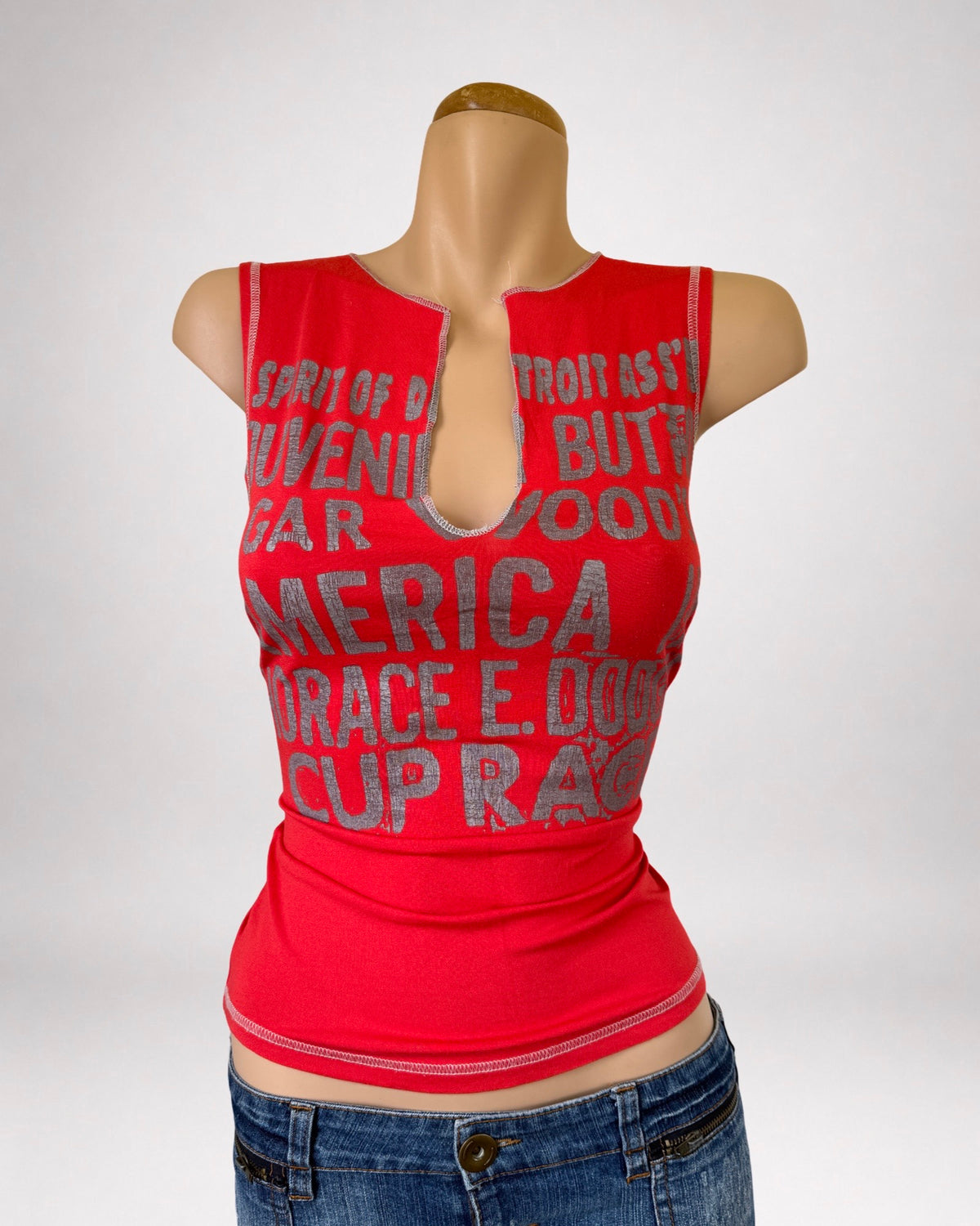 00's Graphic print tank • Size S