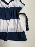 Load image into Gallery viewer, 00's Abercrombie & Fitch striped baby doll cami w tie up detail• Size S

