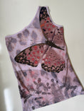 Load image into Gallery viewer, 00's Butterfly diamante one shoulder • Size L
