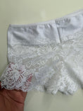 Load image into Gallery viewer, 00's lace boy shorts • Size XS/S
