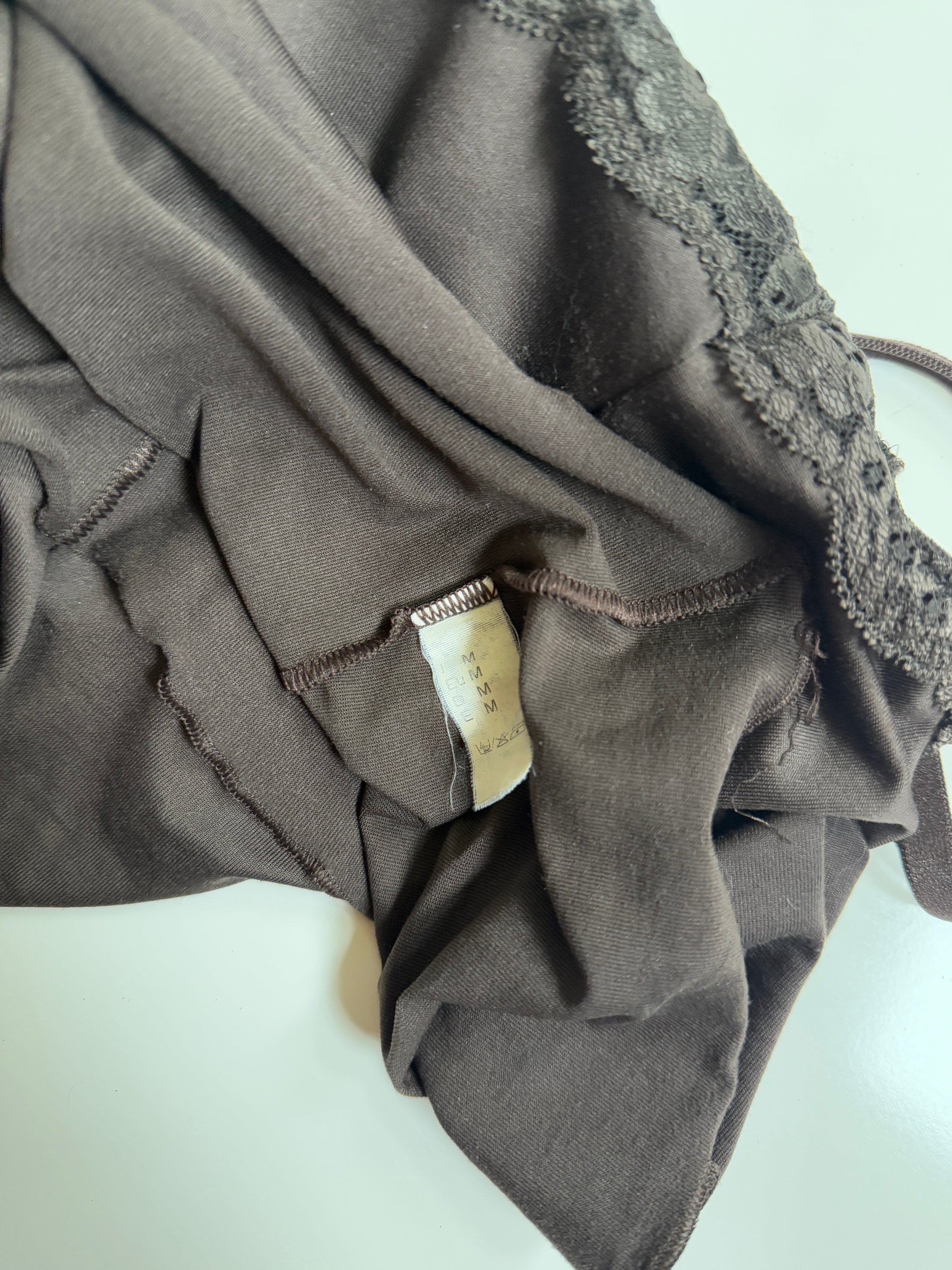 00's Intimissimi choc brown bustier  • Size S
