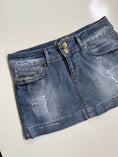 Load image into Gallery viewer, 00's LCR denim mini • Size 10
