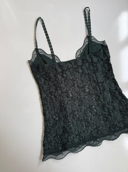 00's Mango forest green cami • Size S