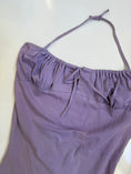 Load image into Gallery viewer, 00's Lilac cotton ruched bust cami • Size S
