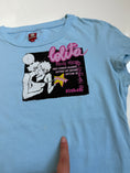 Load image into Gallery viewer, 00's KIllah by Miss Sixty "Lolita" print baby tee • Size M
