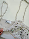 Load image into Gallery viewer, 00's Sempre knit cami top w crocheted sequin detail • Size M
