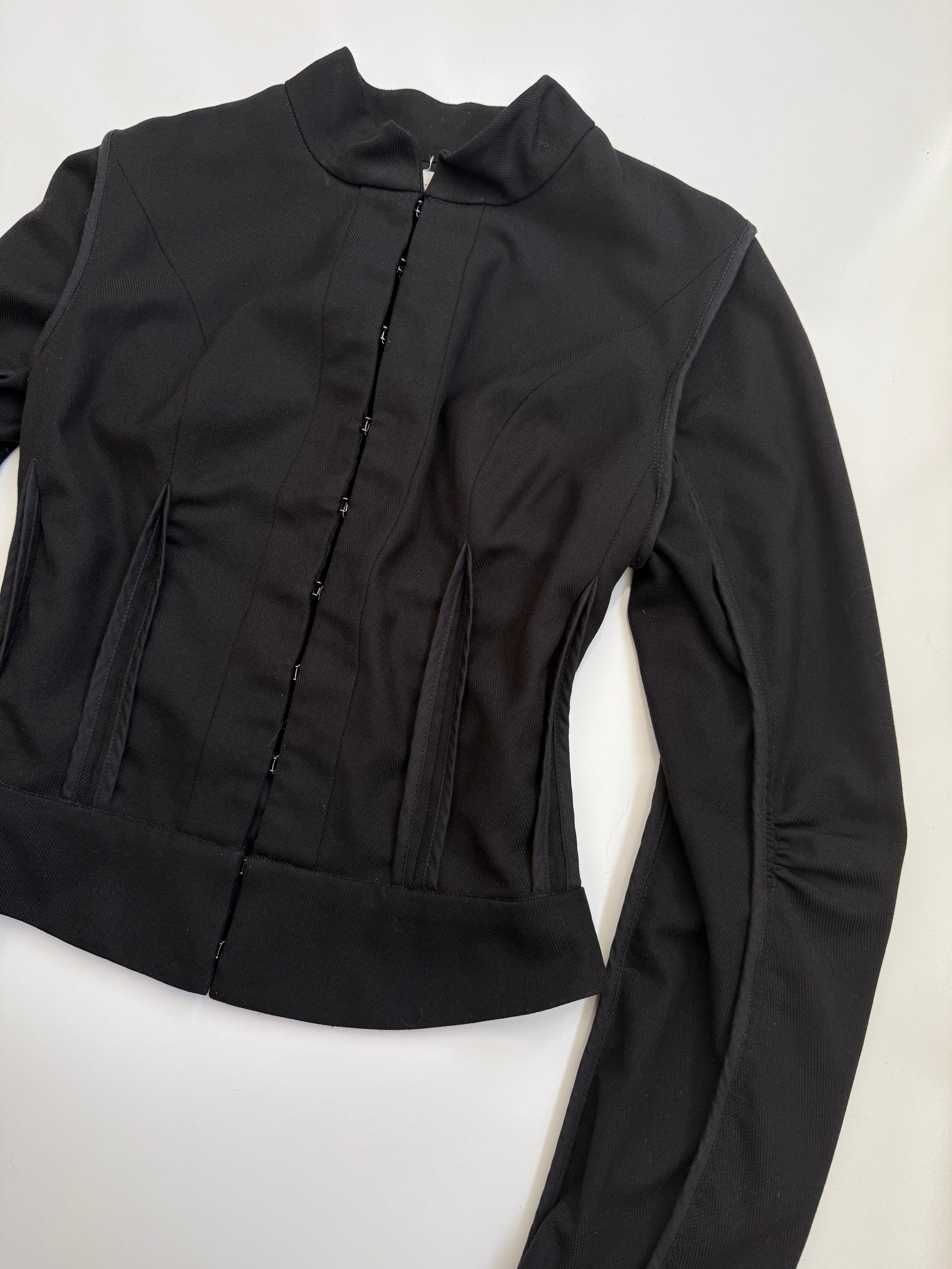 Ketze-ke structured hook eye jacket • Size S