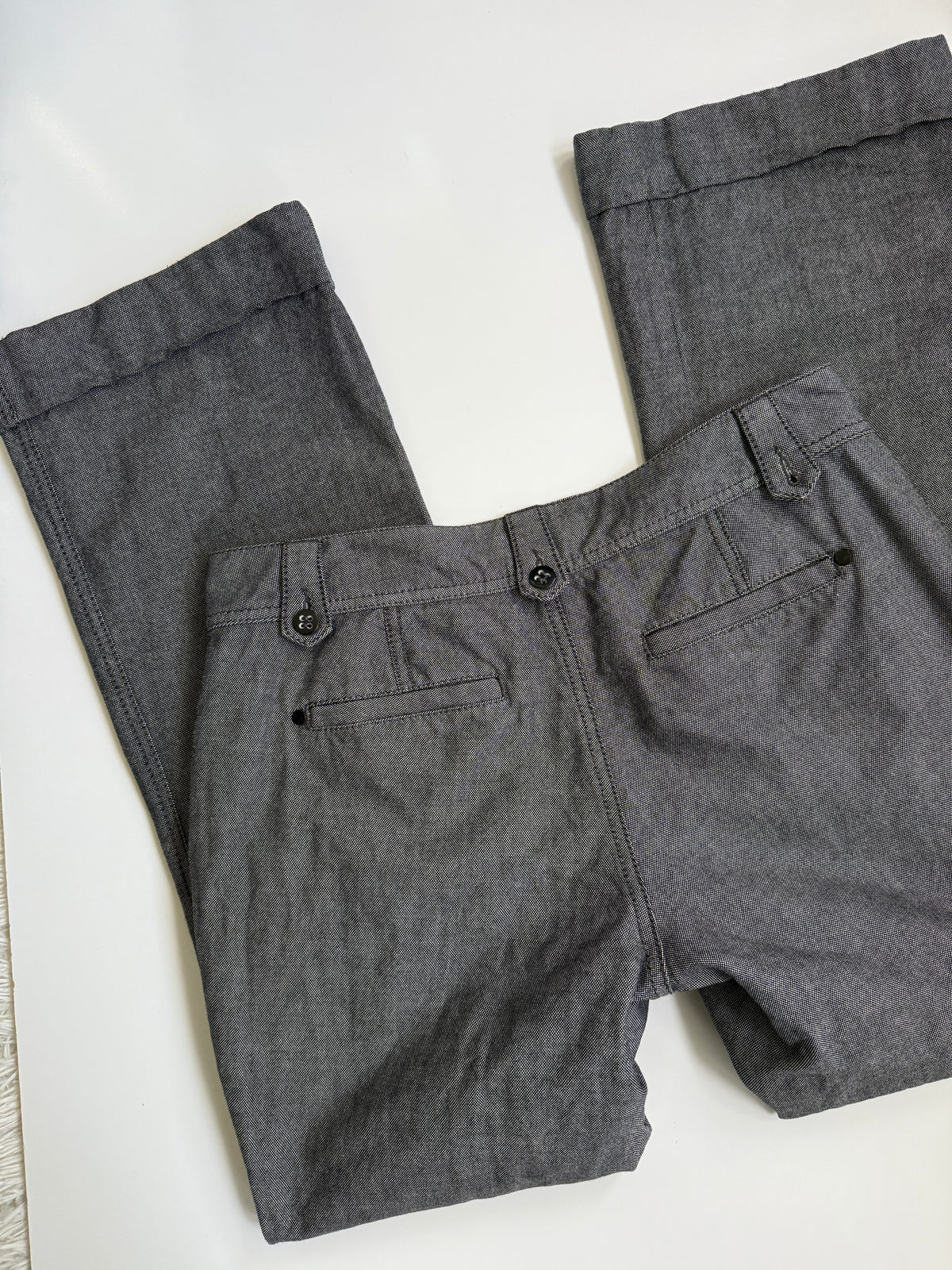00's Esprit low-rise flared trousers • Size 8