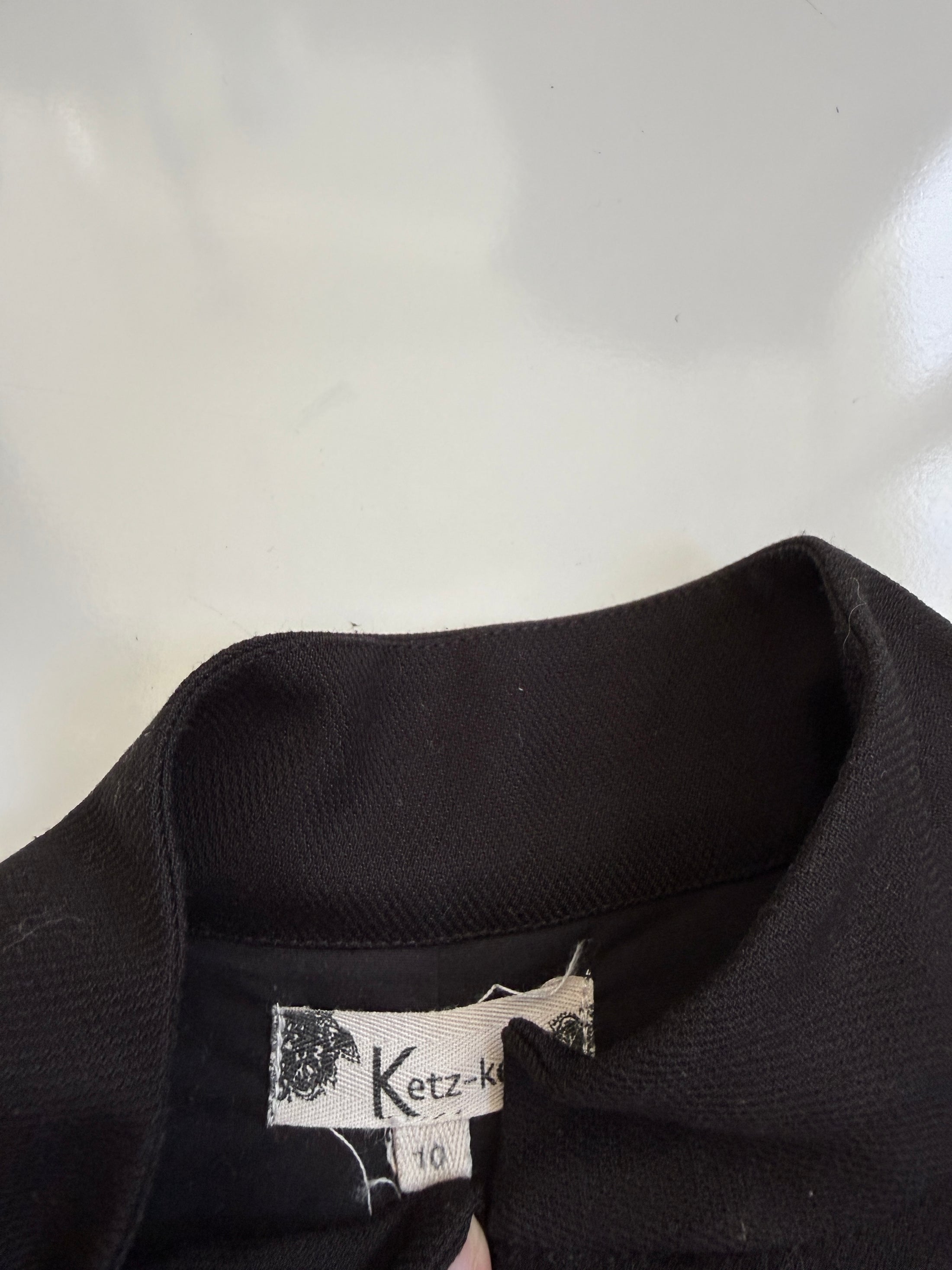 Ketze-ke structured hook eye jacket • Size S