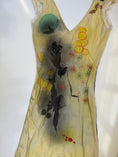 Load image into Gallery viewer, 00's Replay silk embellished midi w lace detail• Size S

