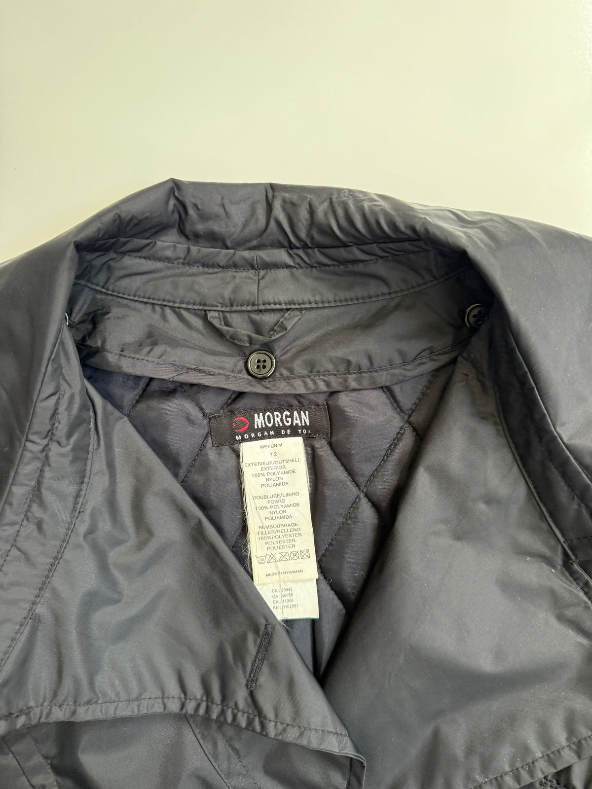 00's Morgan De Toi water resistant nylon jacket • Size M