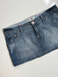 Load image into Gallery viewer, 00's Zara denim micro mini • Size 12
