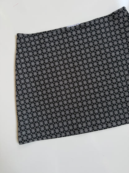 AU 90's/00's Supre glitter argyle print mini • Size XS/S