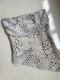 Load image into Gallery viewer, NZ-Made 00's Glassons sheer polka dot asym tube top • Size M
