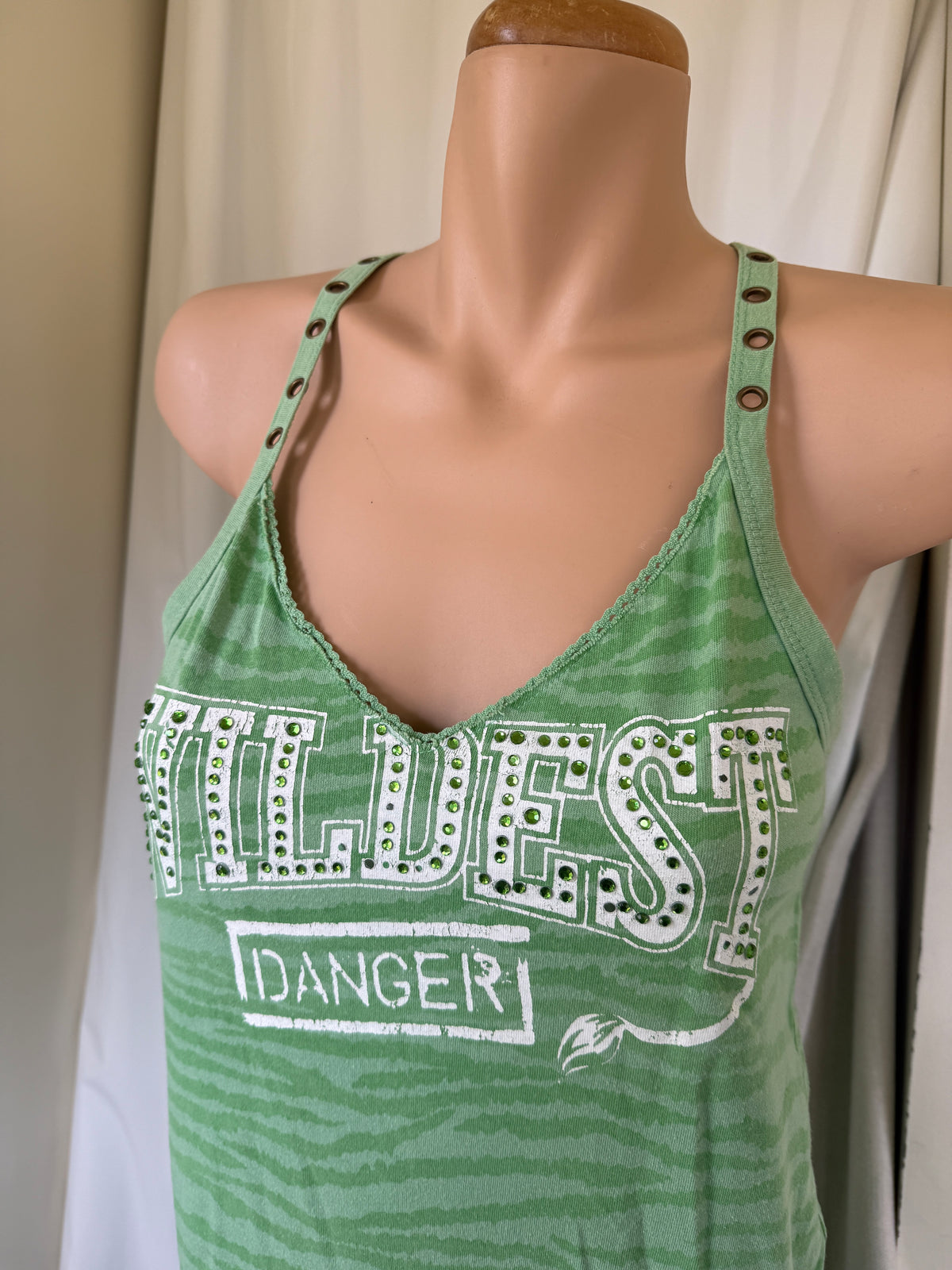 00's Agressive drop waist mini dress • Size S