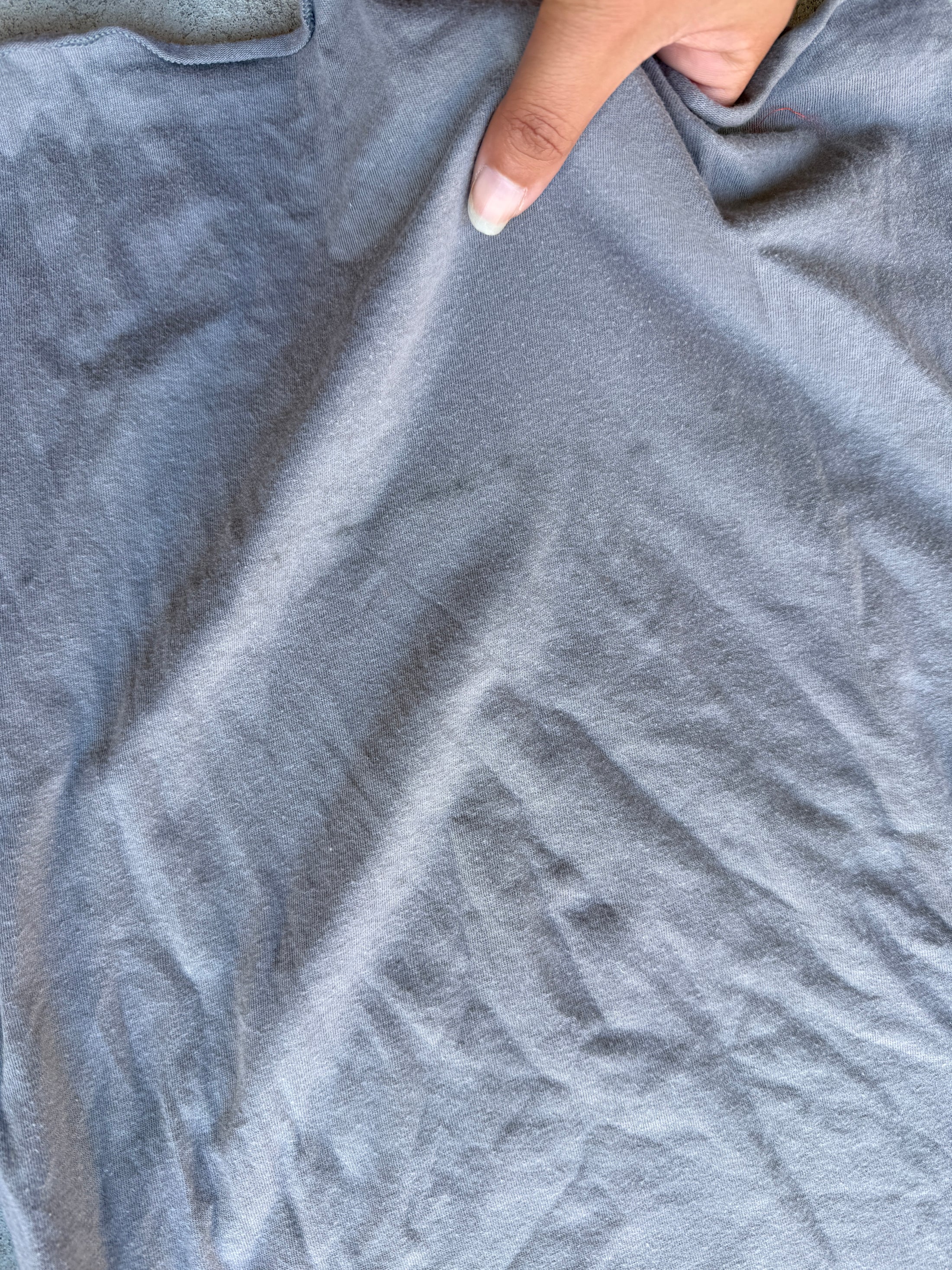 00’s Mango graphic print top w bling detail • Size S