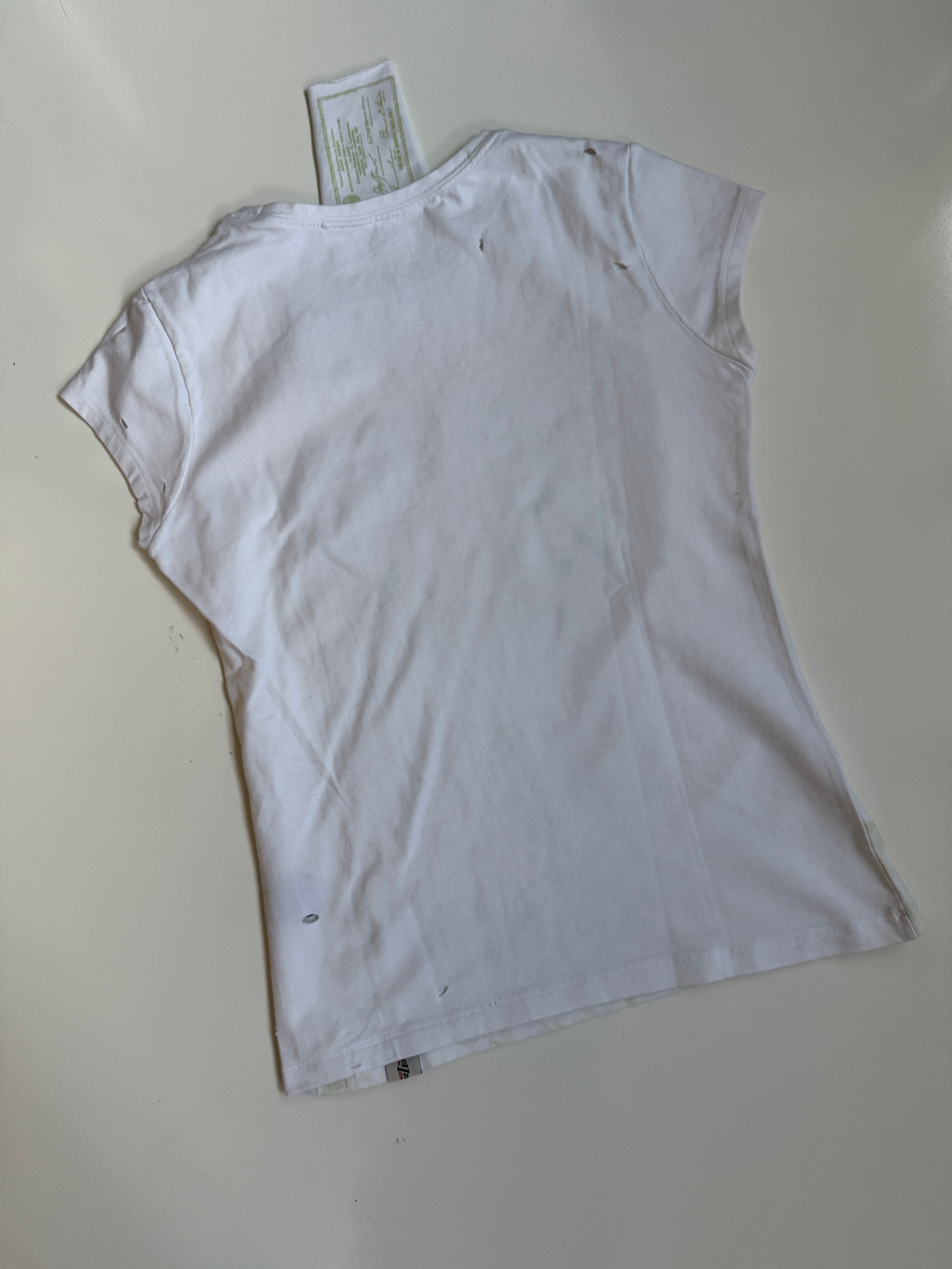 00's Diesel western distressed baby tee • Size S