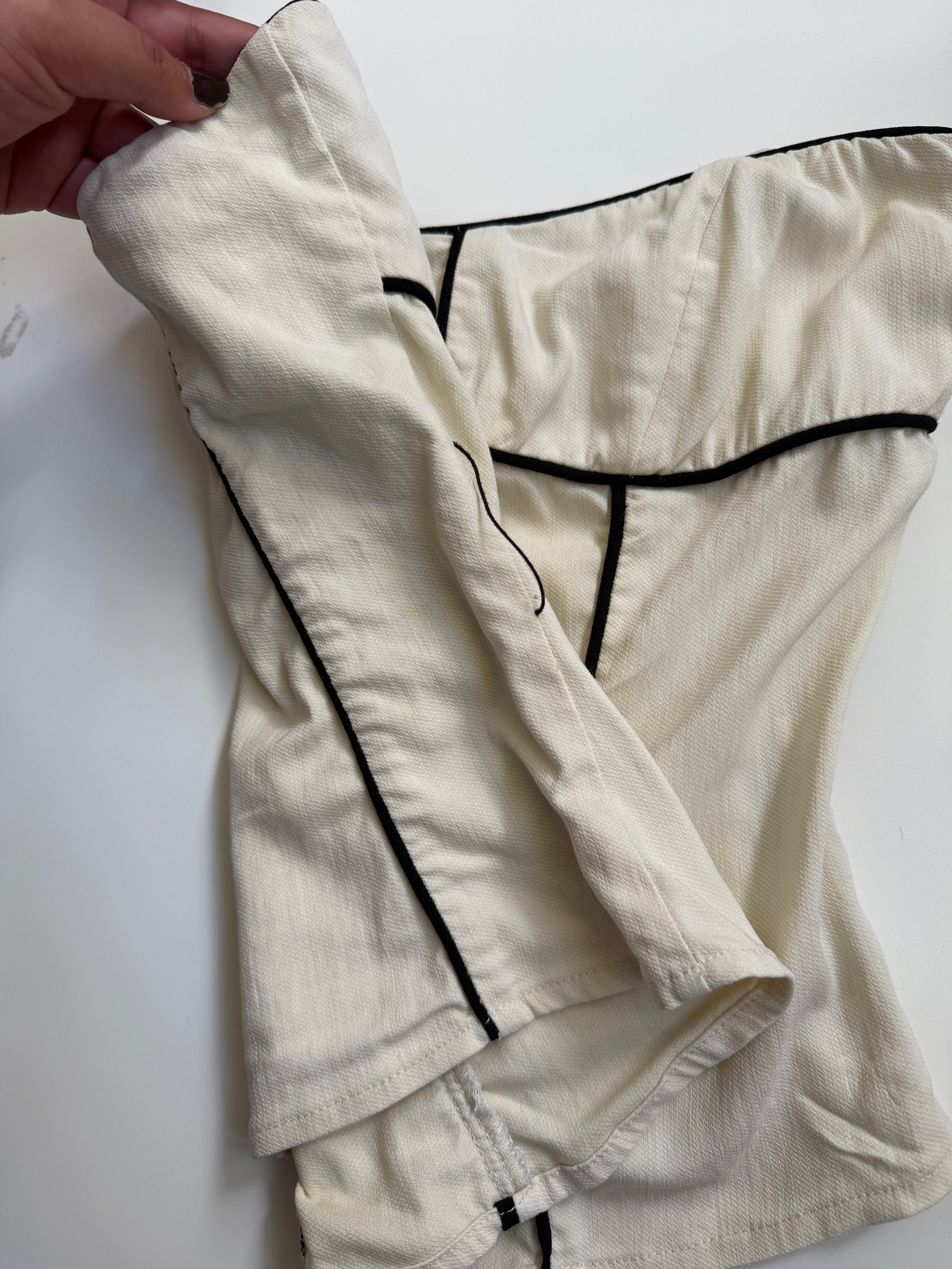 00's Pincipals structured tube top • Size 10