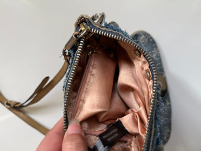 00's Guess denim crossbody